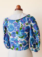 Charger l&#39;image dans la galerie, Blouse Elenore - Groovy blue
