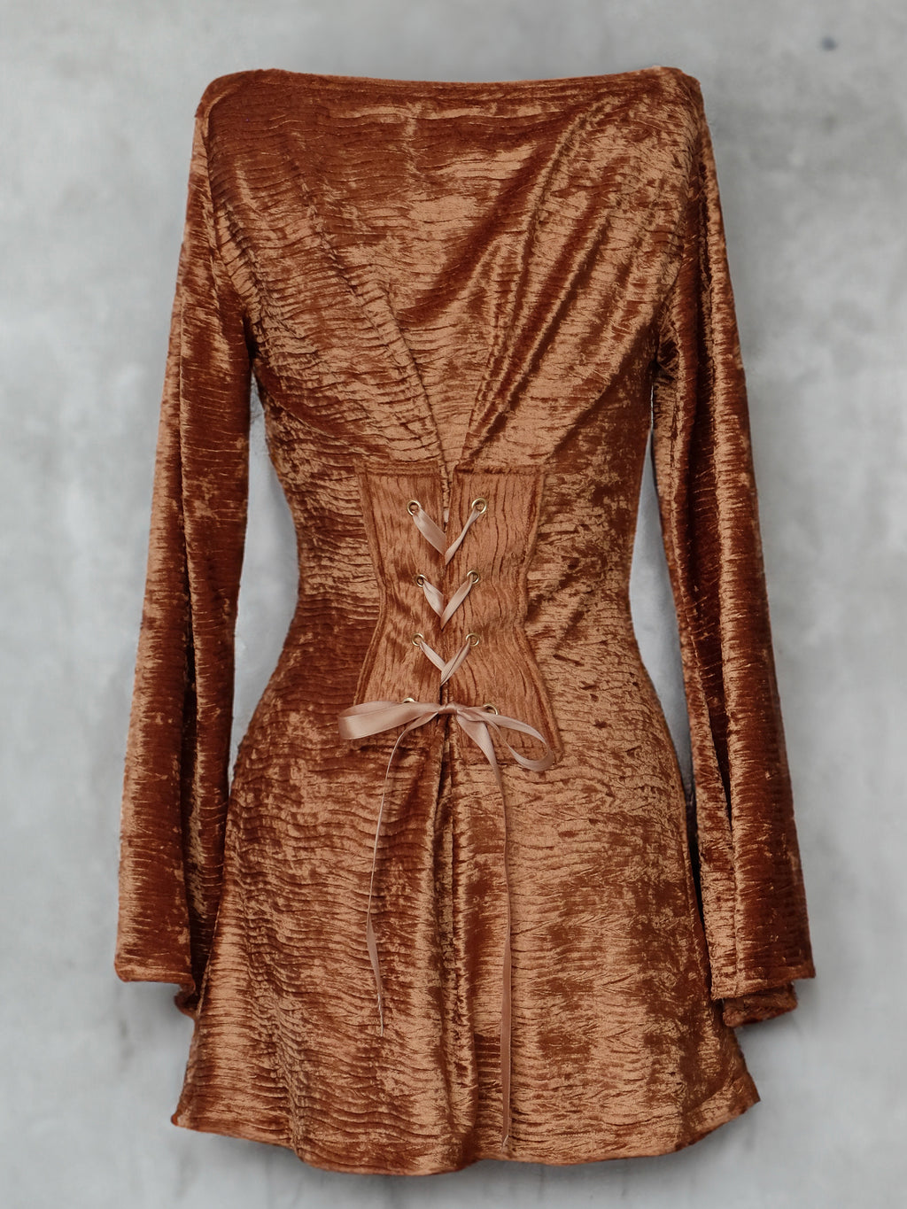 Robe Eileen - Browny Velvet