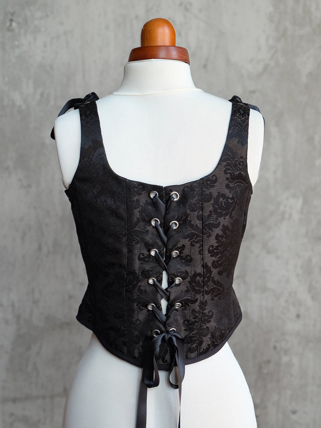 Corset Harley - Black Ink