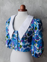 Charger l&#39;image dans la galerie, Blouse Elenore - Groovy blue
