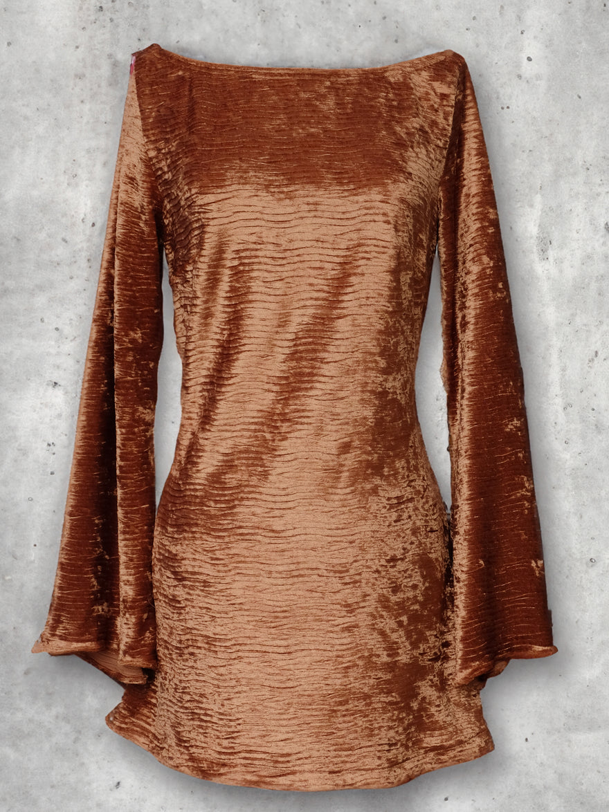 Robe Eileen - Browny Velvet