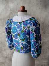 Charger l&#39;image dans la galerie, Blouse Elenore - Groovy blue
