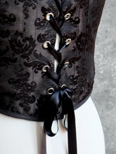 Charger l&#39;image dans la galerie, Corset Harley - Black Ink
