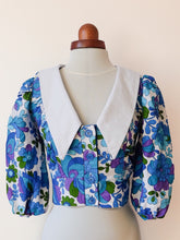Charger l&#39;image dans la galerie, Blouse Elenore - Groovy blue
